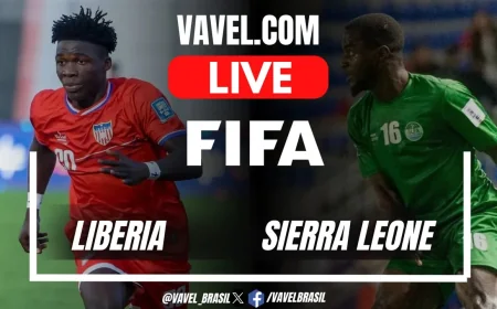 Kosiah Sparks Liberia’s 3-0 Lead Over Sierra Leone — Liberia Vs Sierra Leone