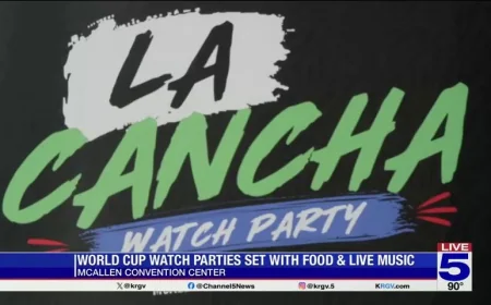 McAllen sets first World Cup watch party Thursday at 2 p.m. — Wfaa News