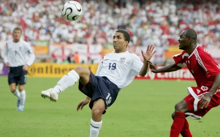 Aaron Lennon Leads Tottenham World Cup 2006 Quartet