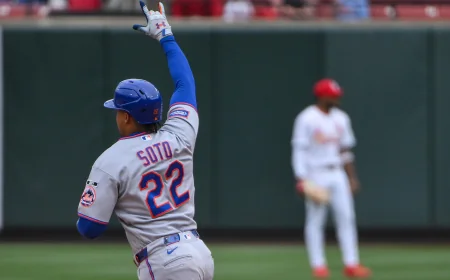 Carson Benge Sparks Mets With Five Hits In Cardinals Vs Mets Opener