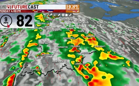 Central Indiana Wthr Weather raises flooding risk through Friday