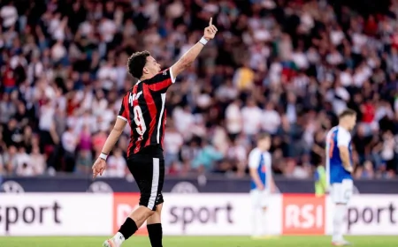 Elias Filet in Celtic transfer talks after 22-goal season