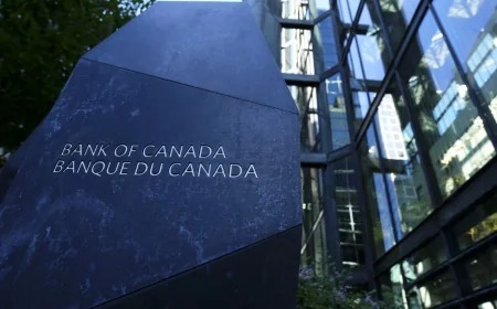 Bank Of Canada Interest Rate Holds At 2.25 Per Cent Again