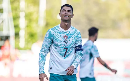 Cristiano Ronaldo Leads Portugal Vs Nigeria Tune-Up in Leiria