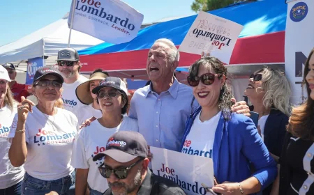 Joe Lombardo Faces Aaron Ford in Us Republican Party Nevada Race
