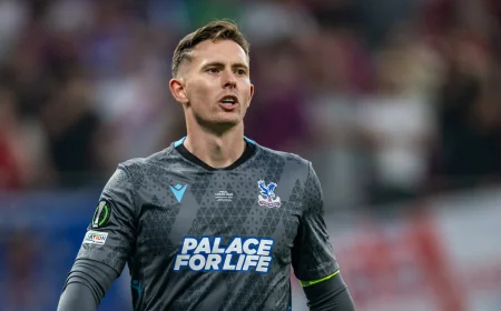 Dean Henderson Shows FA Cup Tattoo While Bowling at England Camp