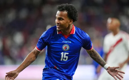 Haïti Modifie Son Maillot Avant La Coupe Du Monde 2026 — Maillot Extérieur Haïti Coupe Du Monde 2026