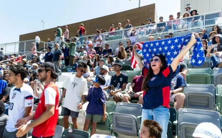 Juan Reyes Watches U.S. Train Before Copa Mundial De Fútbol De 2026