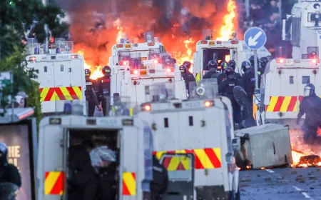 Belfast Police Deploy Water Cannon in Second-Night Pogrom