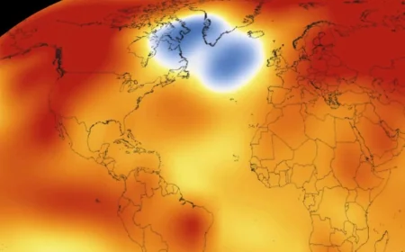 Stefan Rahmstorf tracks Cold Blob cooling south-east of Greenland
