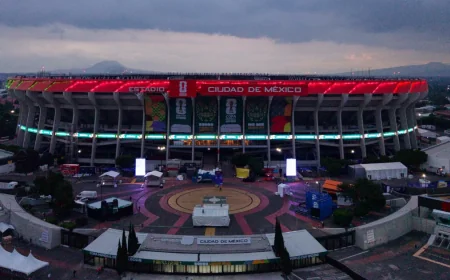 FIFA publica drones sobre Ciudad de México a horas del arranque — A Que Hora Empieza El Mundial 2026