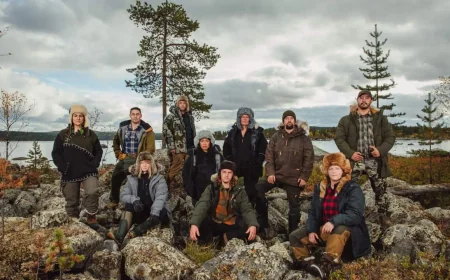 Alyce leads Sbs Australia Alone Australia season 4 in Sápmi, Finland