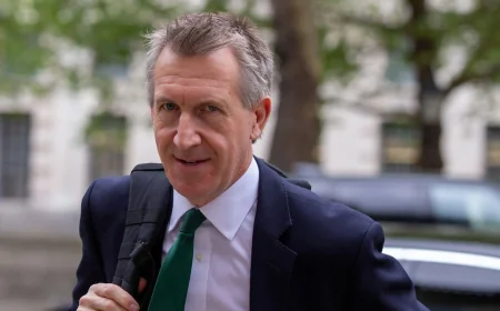 Dan Jarvis Appointed Defence Secretary After Healey Resignation