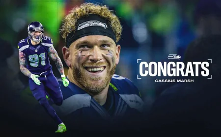 Cassius Marsh Retires As A Seahawk After 3 Seasons