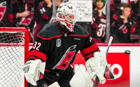 Bussi Makes 23 Saves in Hurricanes’ 4-2 Game 5 Win