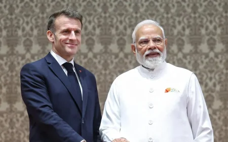 France Broadens Maritime Pact With India Ahead of Slovakia Talks