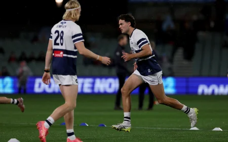 Jack Bowes Late Withdrawal Alters Geelong Vs Gold Coast Lineup