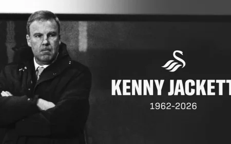 Kenny Jackett dies aged 64 after Swansea City rise