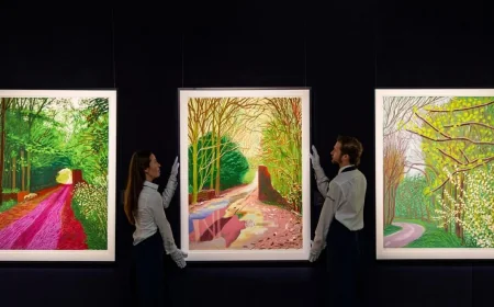 David Hockney Transformed 1960s Los Angeles Into 1967 Pool Art