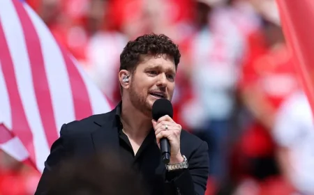 Michael Bublé canta en la inauguración de Copa Del Mundo 2026