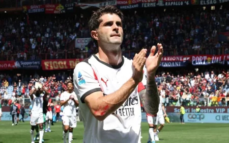Pulisic Backs Milan To Sort Out 70-Point Collapse
