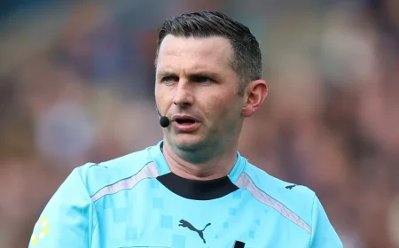 Michael Oliver Replaced for Ecuador World Cup Match in Philadelphia