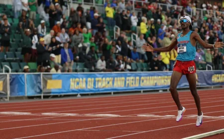Habtom Samuel Wins Second NCAA 10K Title in 27:51.31