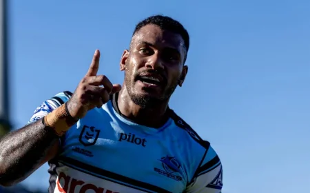 Sione Katoa Returns as Sharks Face Warriors Vs Sharks in New Zealand