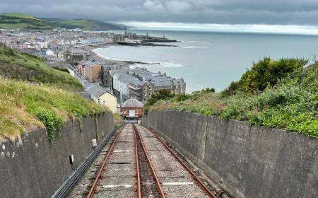 Aberystwyth Cliff Railway reaches 1921 electric milestone