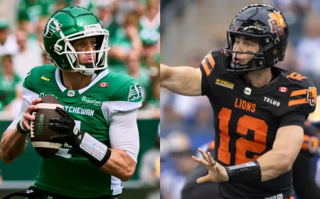 Saskatchewan Roughriders Face BC Lions In 2014 First