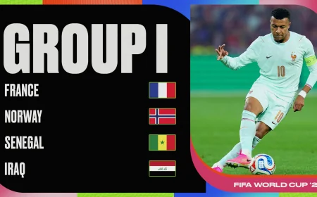France, Senegal in Group I Lead World Cup Rankings 2026