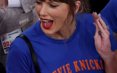 Alana Haim Made Monica Mcnutt’s Taylor Swift Knicks Shirt