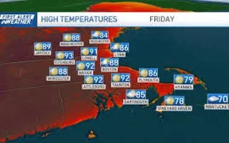 Weather In Boston: Berkshires Watch Issued for Friday Night Storms
