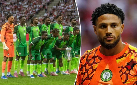 Maduka Okoye Delivers Two Big Saves Against Portugal