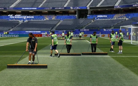 George Kittle Sees SoFi Stadium Grass in 4-1 U.S. Win — New England Patriots Stadium