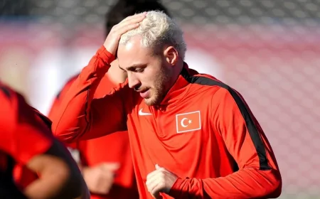 Barış Alper Yılmaz Bandanayla Dünya Kupası Saçını Gizledi