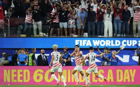 USA Beat Paraguay 4-1 in Los Angeles — Soccer Scores