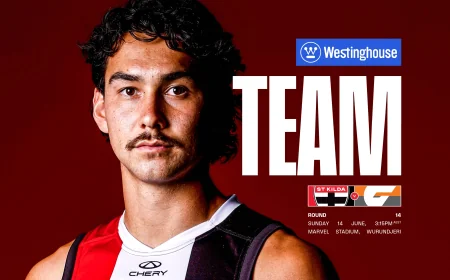Dan Butler Returns for Round 14 as St Kilda Vs Gws Giants Looms