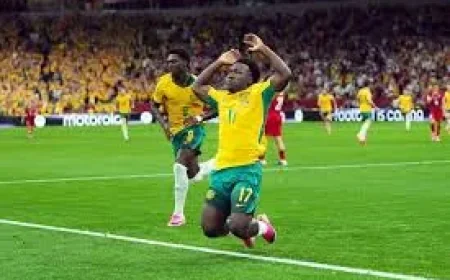 Irankunda Australia Breaks Through for Lead Over Turkey at BC Place
