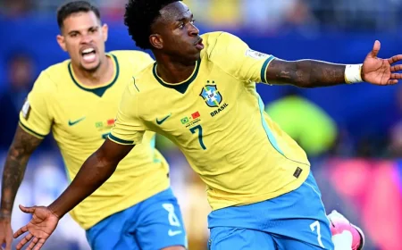 Vinicius Junior Rescues Brazil in 1-1 World Cup Draw — World Cup Draw