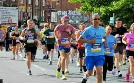 Matharu and Grubb Lead Leeds 10k Fundraising Drive