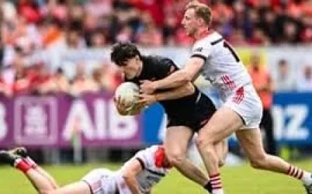 Mulroy Lifts Louth Into Two-Point Half-Time Lead — Armagh V Louth