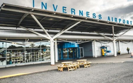 Inverness Airport closed until approximately 4pm after ongoing incident