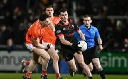 Oisin Conaty Misses Chance as Armagh Gaa Edge Louth