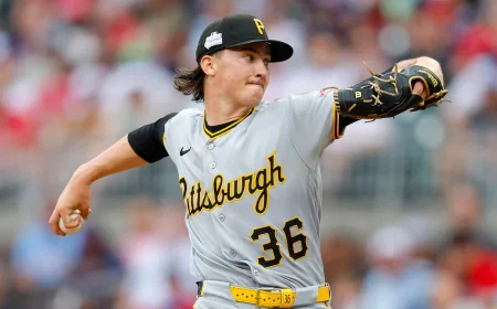 Bubba Chandler, Lake Bachar Open Marlins - Pirates at 35-35