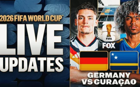 Eloy Room Leads Curaçao Into Germany's 2026 World Cup Opener