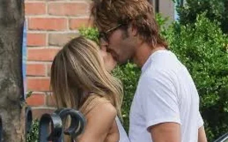 Glen Powell and Michelle Randolph Pack on PDA in New York City