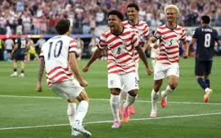 U.S. Beats Paraguay 4-1 to Open World Cup Fifa Campaign