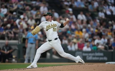 Jeffrey Springs Takes Ball for Athletics' finale vs. Rockies