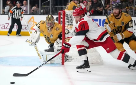Taylor Hall Leads Hurricanes With 18 Points in 17 Games